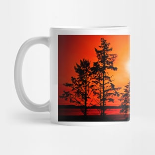 Sunset Long Beach Tofino Vancouver Island Canada Mug